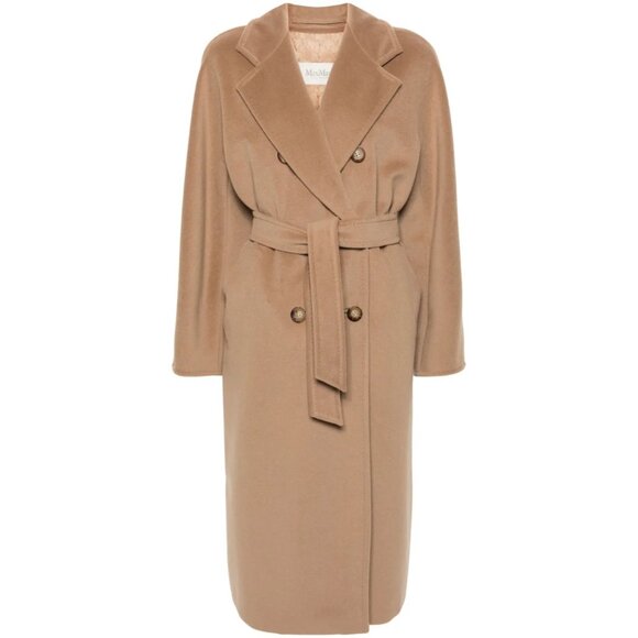 Max Mara 101801 Madame Icon Coat Camel Tan US 2 - Picture 1 of 16